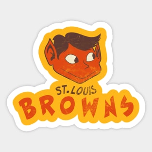 St. Louis Browns  Baseball team 1902 Sticker